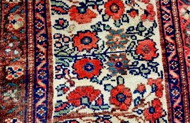 Détail d'un tapis persan